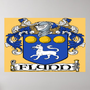 Impressão do poster da brasão de Flynn