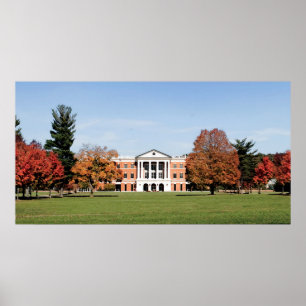 Impressão do poster da faculdade de Bridgewater