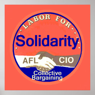 Impressão do POSTER da solidariedade