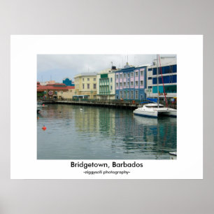 Impressão do poster de Bridgetown, Barbados