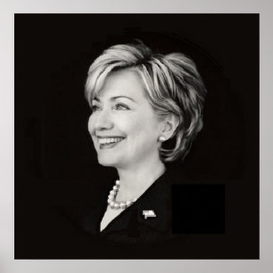 Impressão do POSTER de Hillary Clinton