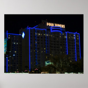 Impressão do poster de Las Vegas das torres do