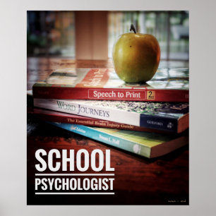 Impressão do poster do escritório do psicólogo