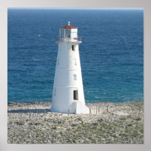 Impressão do poster do farol