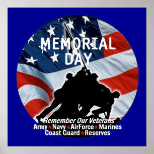Impressão do POSTER do Memorial Day