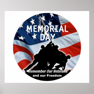 Impressão do POSTER do Memorial Day