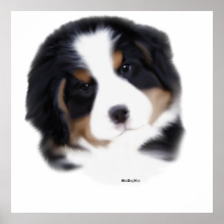 Impressão do rosto bebê do MadDog