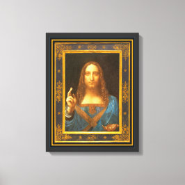 Impressão do Salvator Mundi 1500 Leonardo da Vinci