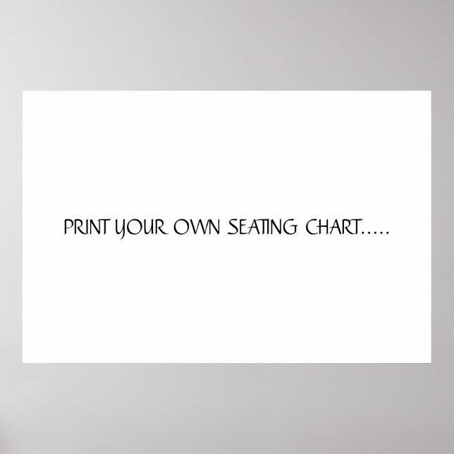 IMPRESSÃO DO SEU PRÓPRIO GRÁFICO DE LUGARES (Frente)