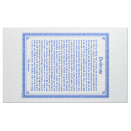 Impressão do tecido dos Desiderata, tapeçaria, 3x5
