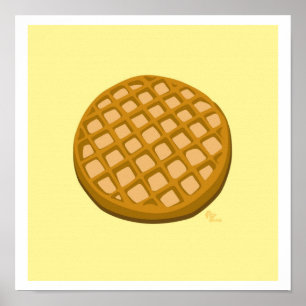 impressão do waffle