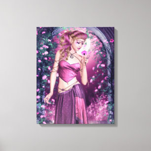 Impressão doce das canvas das reflexões do amor