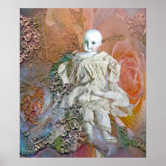 Impressão Doll Victorian