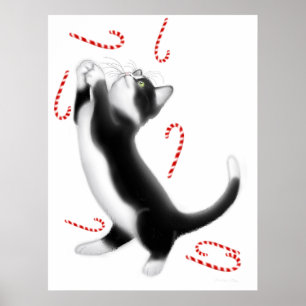 Impressão dos brinquedos do gato do bastão de