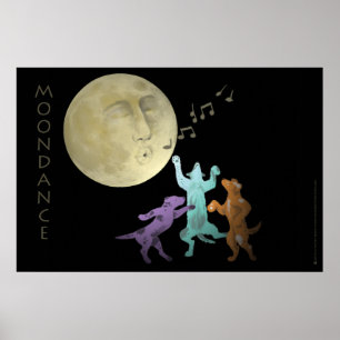 Impressão dos cães de Moondance