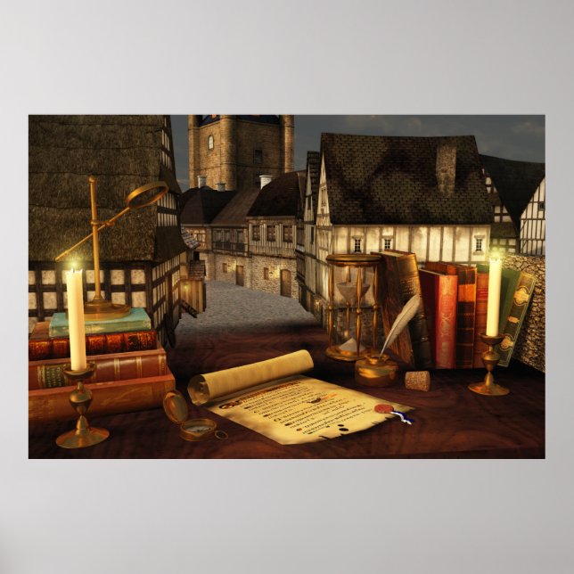 Impressão dos horizontes antigos (Frente)