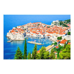 Impressão Dubrovnik da foto