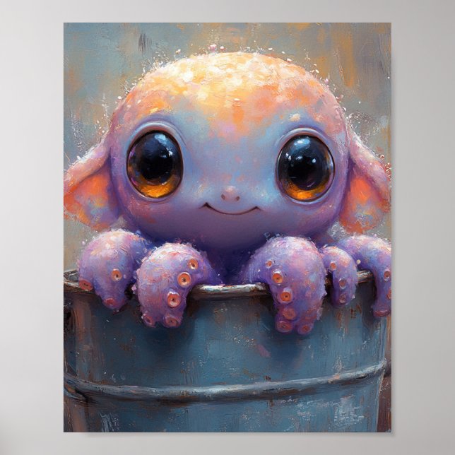 Impressão e descarregável de amigos de Balde peque (Frente)