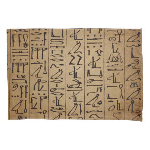 Impressão egípcio do papel dos Hieroglyphics do