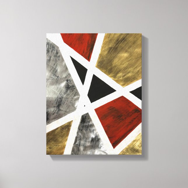 Impressão Elegance in Motion Canvas - Abstrato Gou (Frente)