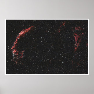 Impressão em Acrílico da Nebulosa do Véu | Arte de