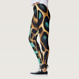 Impressão em animais LEOPARD - Leggings