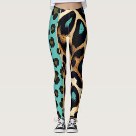 Impressão em animais LEOPARD - Leggings