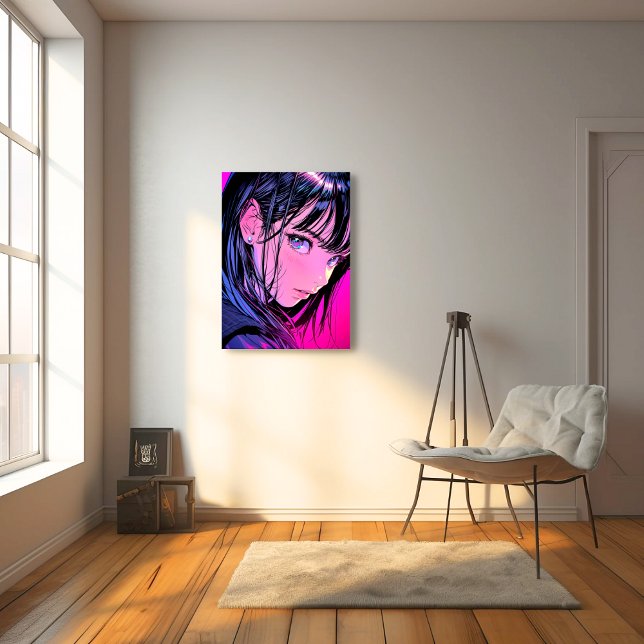 Impressão Em Tela アートパネル Art Panel｜ドアップ close-up｜寿司娘 GenerativeAI (Criador carregado)