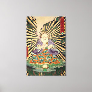 Impressão Em Tela 奇 術 師, 豊 mágico, Toyokuni, Ukiyo-e