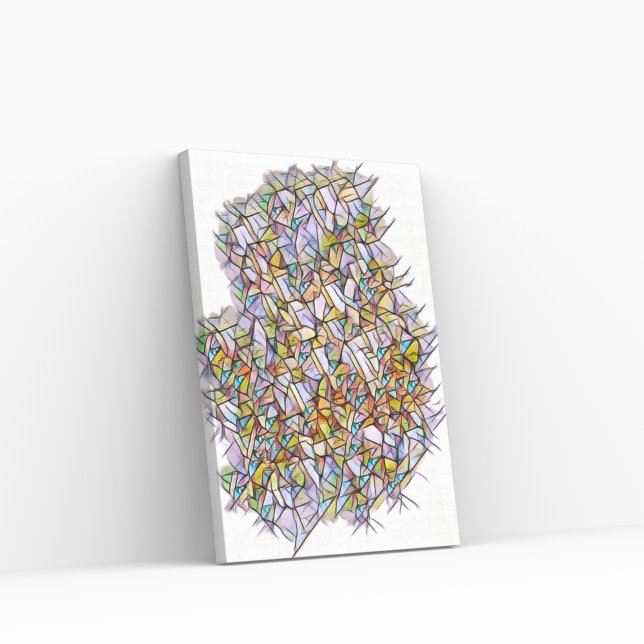 Impressão Em Tela 1000 pedaços de cor (Criador carregado)