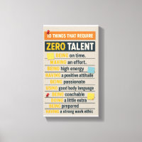 10 Coisas Que Não Requerem Talento