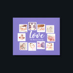 Impressão Em Tela 10 Foto Collage Love Family<br><div class="desc">modelo personalizado de 10 fotos criado por sua arte personalizada em parede - Canvas Print de Ricaso - adicione suas próprias fotografias e texto a esta canvas de excelente</div>