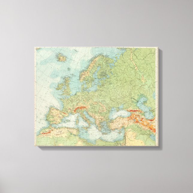 Impressão Em Tela 1112 Físico Europeu (Frente)