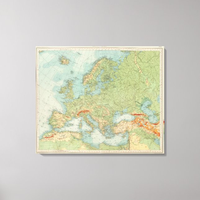 Impressão Em Tela 1112 Físico Europeu (Frente)