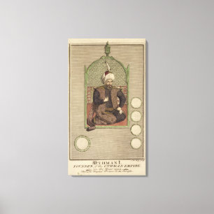 Impressão Em Tela 1259-1326) fundadores de Osman I (do império