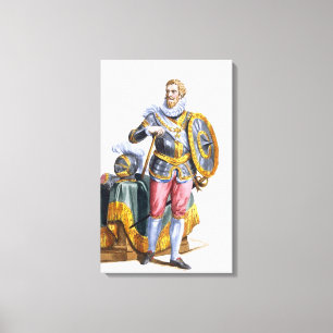 Impressão Em Tela 1546-92) duques de Alessandro Farnese (de Parma