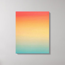 Impressão Em Tela 16x20 polegadas Arco-Íris moderno céu vermelho ama