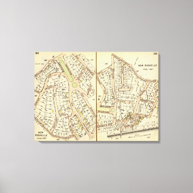Impressão Em Tela 184185 Nova Rochelle (Frente)