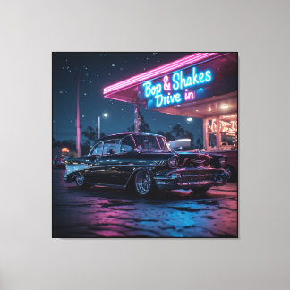 Impressão Em Tela 1957 Chevrolet Bel Air