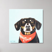 24x24 Meias o Dachshund