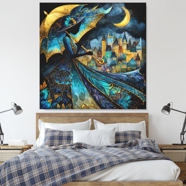 Impressão Em Tela #3 É Minha Vida (Insitu(Quarto))