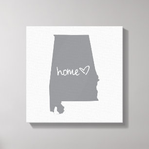 Impressão Em Tela <3 Home Alabama