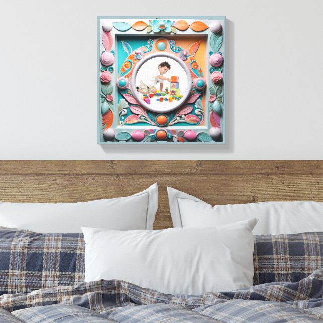 Impressão Em Tela 3d  (Insitu(Quarto))