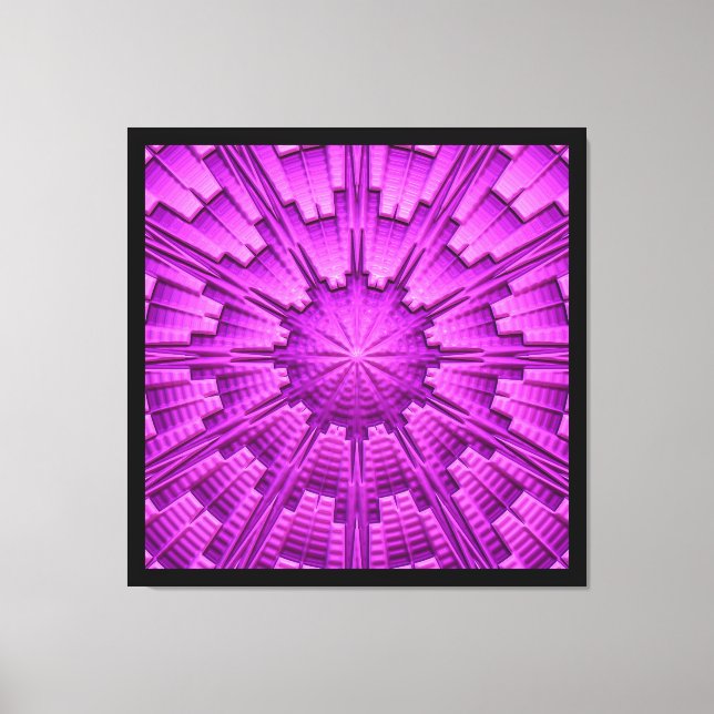 Impressão Em Tela 3D Abstrato Art 3.o (Frente)