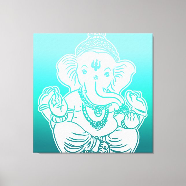 Impressão Em Tela 3FT x 3FT GANESH WALL GRAPHIC ART (Frente)