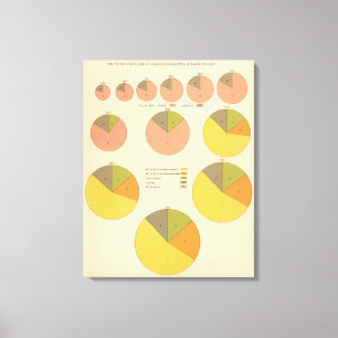 Impressão Em Tela 42 População, elementos 1790-1900