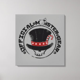 Impressão Em Tela 4 pequenos monstros - Logotipo Andy Holiday