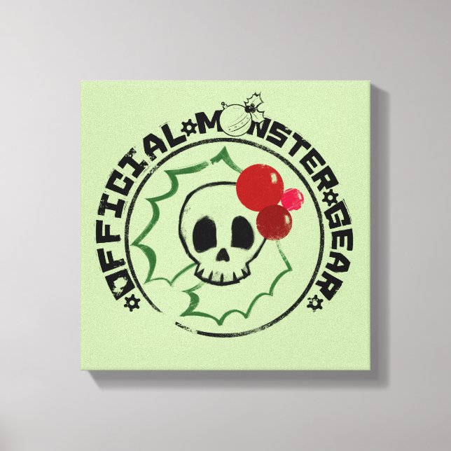 Impressão Em Tela 4 Pequenos Monstros - Nessa Holiday Logo 2 (Frente)