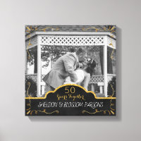 50º Casal de Aniversário de Casamento Foto Keepsas