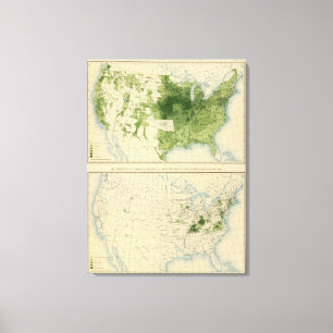 Impressão Em Tela 51 grões, tabaco 1890